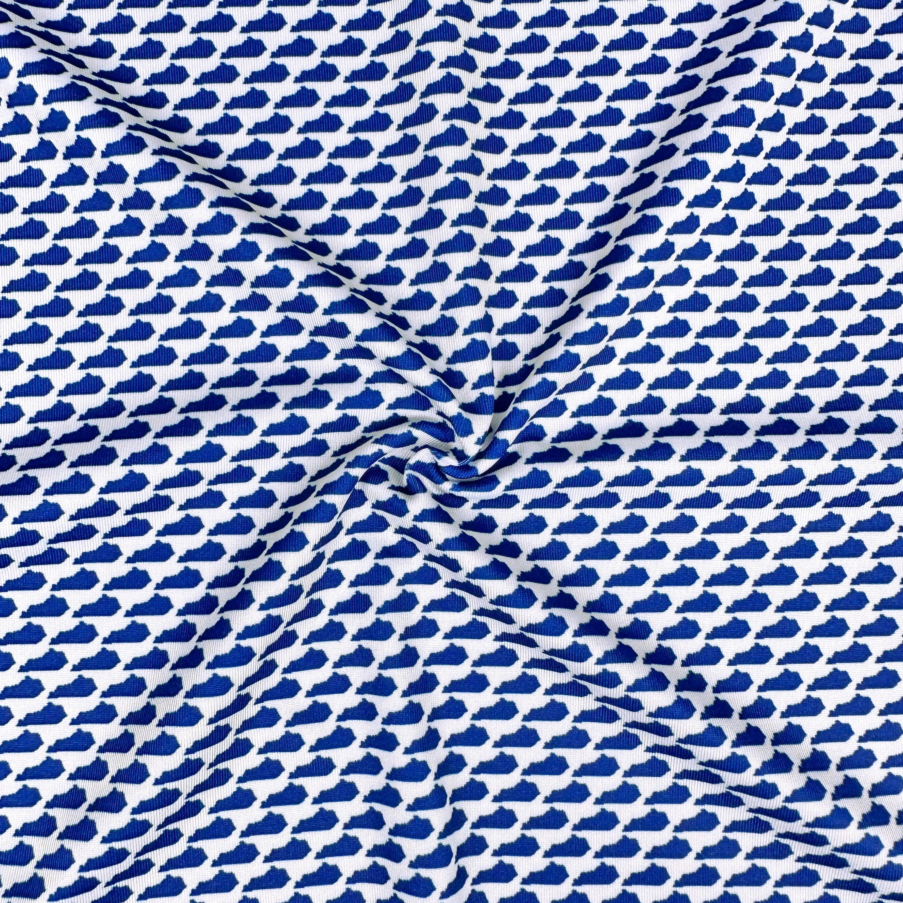 Kentucky Blue Print Polo